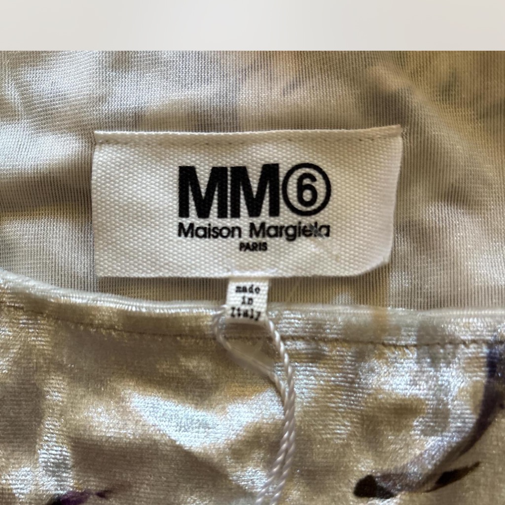 Mm6 Maison Margiela Velvet Dress
